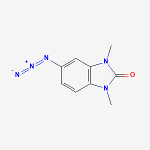 5-azido-1,3-dimethyl-2,3-dihydro-1H-1,3-benzodiazol-2-one