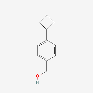 molecular formula C11H14O B1530751 (4-环丁基苯基)甲醇 CAS No. 1379071-08-5