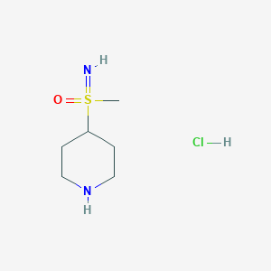 Imino(methyl)(piperidin-4-yl)-lambda6-sulfanonehydrochloride