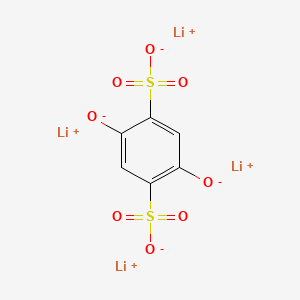 Tetralithium(1+)2,5-disulfonatobenzene-1,4-bis(olate)