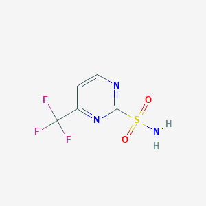 4-(Trifluoromethyl)pyrimidine-2-sulfonamide