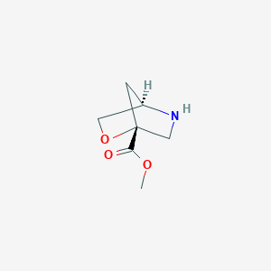 Methyl (1R,4R)-2-oxa-5-azabicyclo[2.2.1]heptane-1-carboxylate