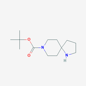 molecular formula C13H24N2O2 B153077 Tert-butyl 1,8-diazaspiro[4.5]decane-8-carboxylate CAS No. 937729-06-1