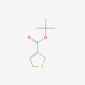 molecular formula C9H14O2S B15307705 Tert-butyl 2,5-dihydrothiophene-3-carboxylate 