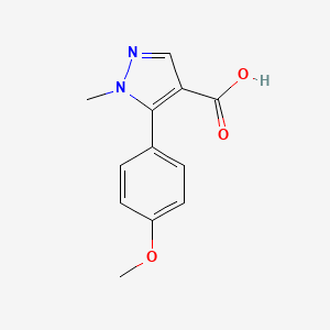 5-(4-Methoxyphenyl)-1-methyl-1h-pyrazole-4-carboxylic acid