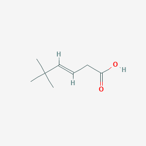 (3E)-5,5-dimethylhex-3-enoic acid