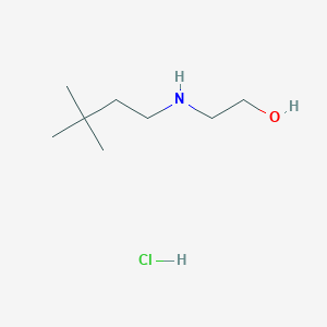 2-[(3,3-Dimethylbutyl)amino]ethan-1-olhydrochloride