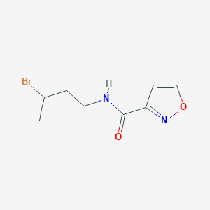 N-(3-Bromobutyl)isoxazole-3-carboxamide