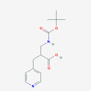 (R)-3-Tert-butoxycarbonylamino-2-pyridin-4-ylmethyl-propionic acid