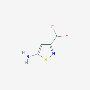 3-(Difluoromethyl)isothiazol-5-amine