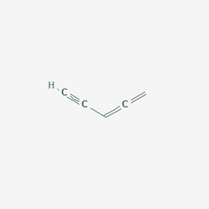 molecular formula C5H4 B15308069 Penta-1,2-dien-4-yne CAS No. 33555-85-0