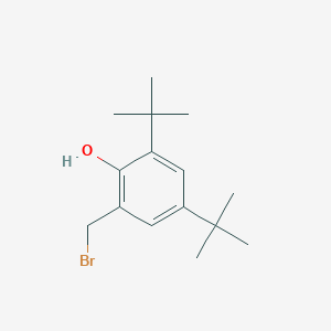 molecular formula C15H23BrO B1530816 2,4-二叔丁基-6-(溴甲基)苯酚 CAS No. 194734-57-1