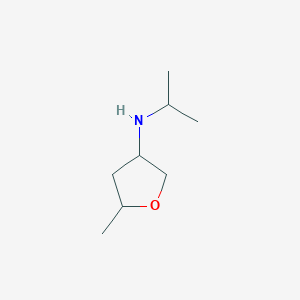 5-methyl-N-(propan-2-yl)oxolan-3-amine, Mixture of diastereomers