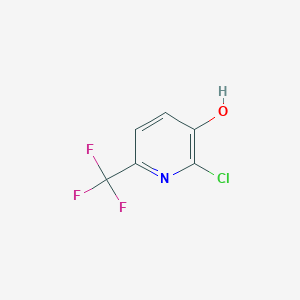 molecular formula C6H3ClF3NO B1530817 2-氯-6-(三氟甲基)吡啶-3-醇 CAS No. 731002-60-1