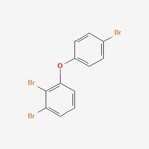 molecular formula C12H7Br3O B1530820 2,3,4'-三溴二苯醚 CAS No. 446254-15-5