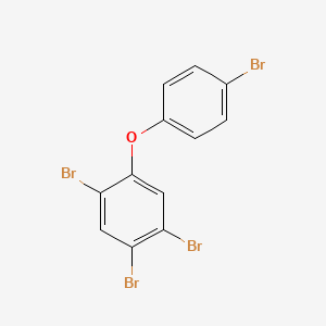 molecular formula C12H6Br4O B1530821 2,4,4',5-四溴二苯醚 CAS No. 446254-42-8