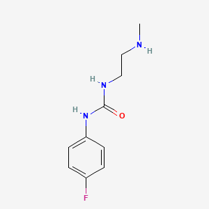 1-(4-Fluorophenyl)-3-(2-(methylamino)ethyl)urea