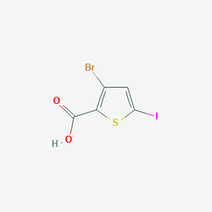 3-Bromo-5-iodothiophene-2-carboxylicacid