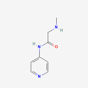 2-(methylamino)-N-(pyridin-4-yl)acetamide