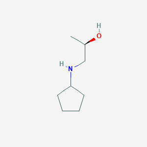 (2R)-1-(cyclopentylamino)propan-2-ol