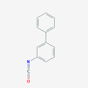 molecular formula C13H9NO B15308534 1-Isocyanato-3-phenylbenzene 