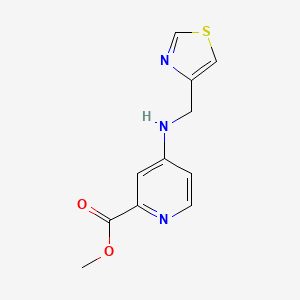 Methyl 4-((thiazol-4-ylmethyl)amino)picolinate