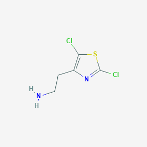 2-(2,5-Dichlorothiazol-4-yl)ethan-1-amine