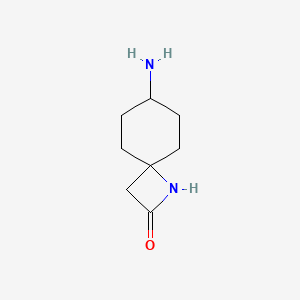 7-Amino-1-azaspiro[3.5]nonan-2-one