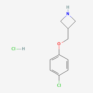 3-((4-Chlorophenoxy)methyl)azetidine hydrochloride