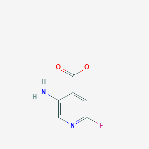 tert-Butyl 5-amino-2-fluoroisonicotinate