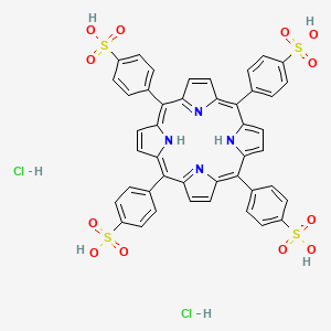 B1530878 Meso-tetra(4-sulfonatophenyl)porphine dihydrochloride CAS No. 139050-15-0
