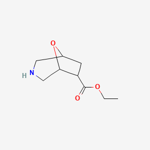 Ethyl 8-oxa-3-azabicyclo[3.2.1]octane-6-carboxylate