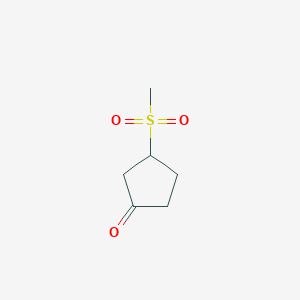 3-Methanesulfonylcyclopentan-1-one