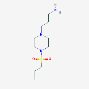 3-(4-(Propylsulfonyl)piperazin-1-yl)propan-1-amine