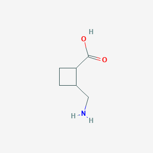 2-(Aminomethyl)cyclobutane-1-carboxylic acid