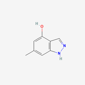 molecular formula C8H8N2O B1530896 6-Methyl-1H-indazol-4-ol CAS No. 705927-36-2