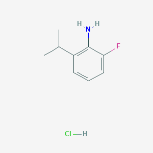 2-Fluoro-6-(propan-2-yl)aniline hydrochloride