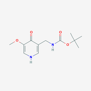 molecular formula C12H18N2O4 B1530898 Tert-butyl (4-hydroxy-5-methoxypyridin-3-YL)-methylcarbamate CAS No. 1138444-22-0