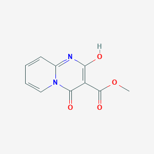 molecular formula C10H8N2O4 B1530901 methyl 2-hydroxy-4-oxo-4H-pyrido[1,2-a]pyrimidine-3-carboxylate CAS No. 224313-74-0