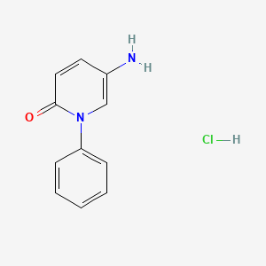 5-amino-1-phenyl-1H-pyridin-2-one hydrochloride