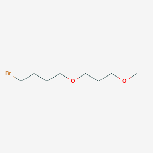 molecular formula C8H17BrO2 B15309119 1-Bromo-4-(3-methoxypropoxy)butane 