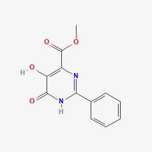Methyl 5,6-dihydroxy-2-phenylpyrimidine-4-carboxylate