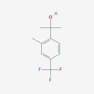 2-(2-Methyl-4-(trifluoromethyl)phenyl)propan-2-ol