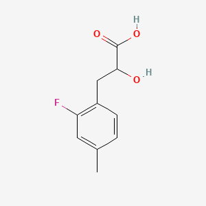 3-(2-Fluoro-4-methylphenyl)-2-hydroxypropanoic acid