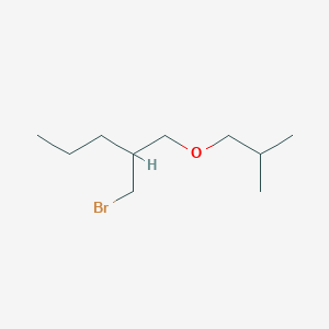 1-Bromo-2-(isobutoxymethyl)pentane