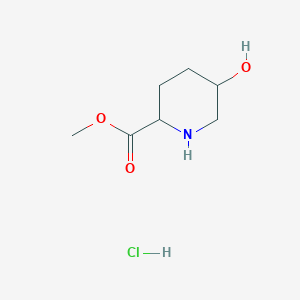 Methyl 5-hydroxypiperidine-2-carboxylate hydrochloride