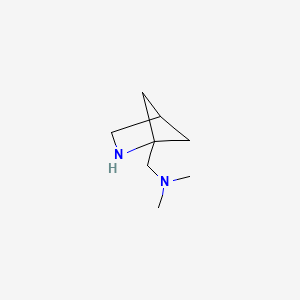 ({2-Azabicyclo[2.1.1]hexan-1-yl}methyl)dimethylamine