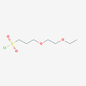 3-(2-Ethoxyethoxy)propane-1-sulfonyl chloride