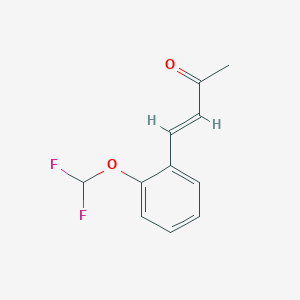 (E)-4-[2-(difluoromethoxy)phenyl]but-3-en-2-one