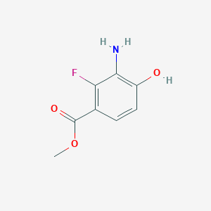 Methyl 3-amino-2-fluoro-4-hydroxybenzoate